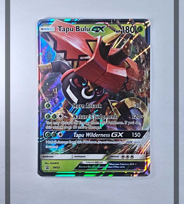 Tapu Bulu Gx SM32 Promo Pokemon ENG-NM
