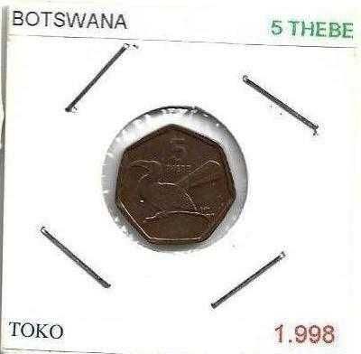 Botswana - - - - - Moedas