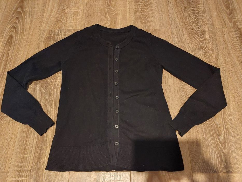 Cieńki kardigan czarny rozmiar 36 Oasis