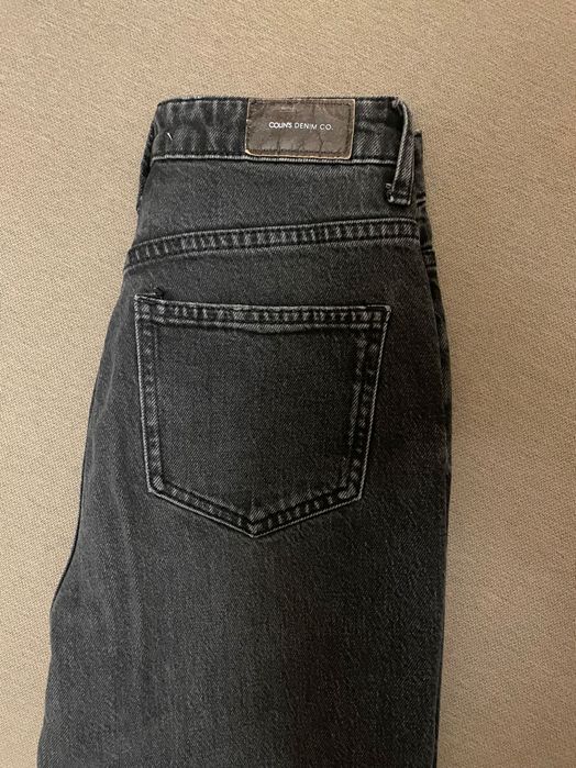 Джинси Mom fit темно-сірі