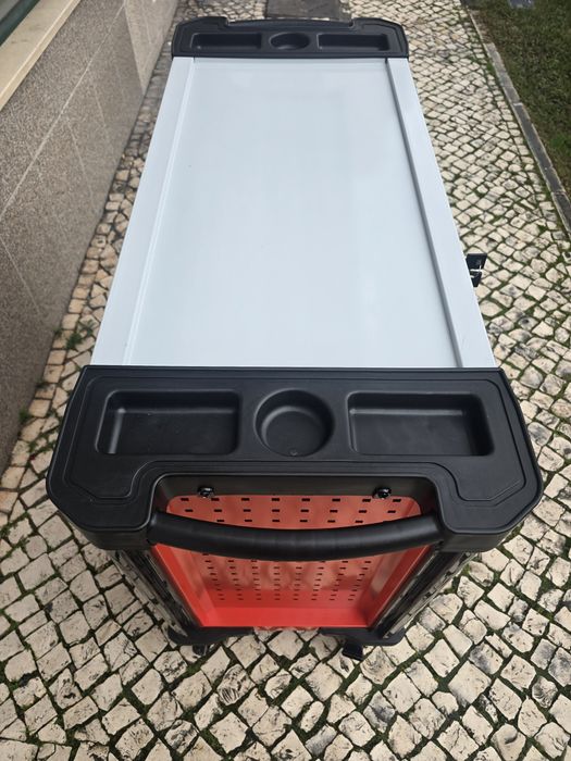 Carrinho de ferramentas XXXL 7 gavetas completas novo