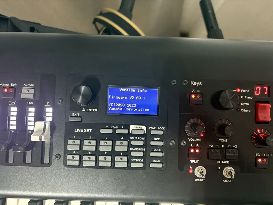 Yamaha Yc88 piano de palco