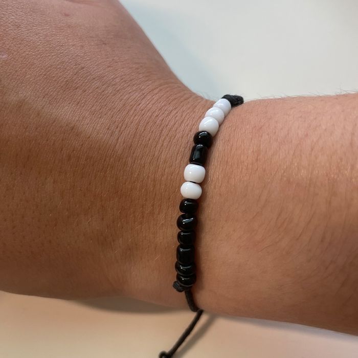 Pulseiras "eu te amo" Código Morse