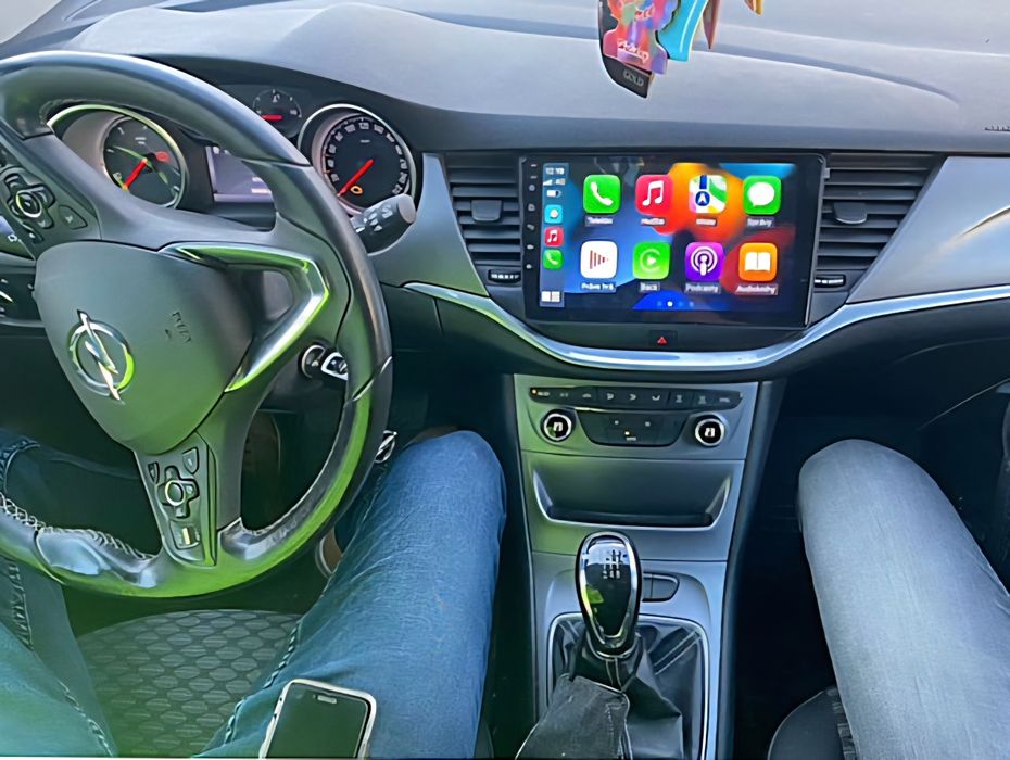 Rádio Opel Astra K Android 14 com GPS
