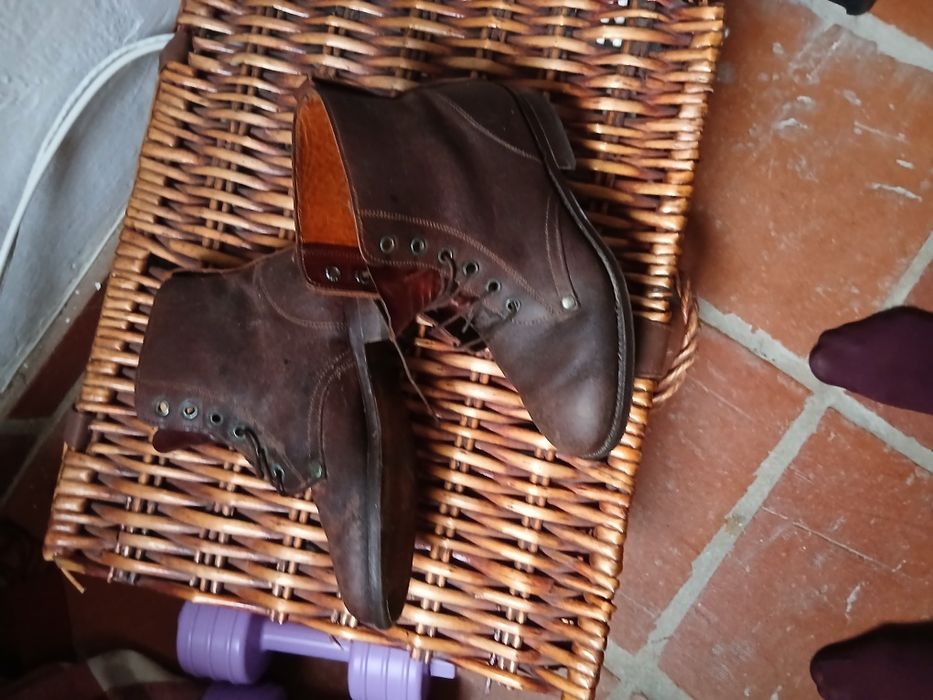 Botas em pele Borrego