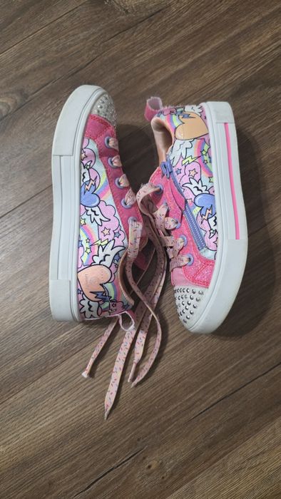 Buty trampki r. 30 Skechers brokatowe