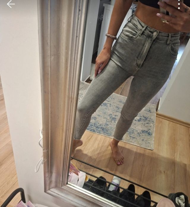 Dżinsy Denim Szare