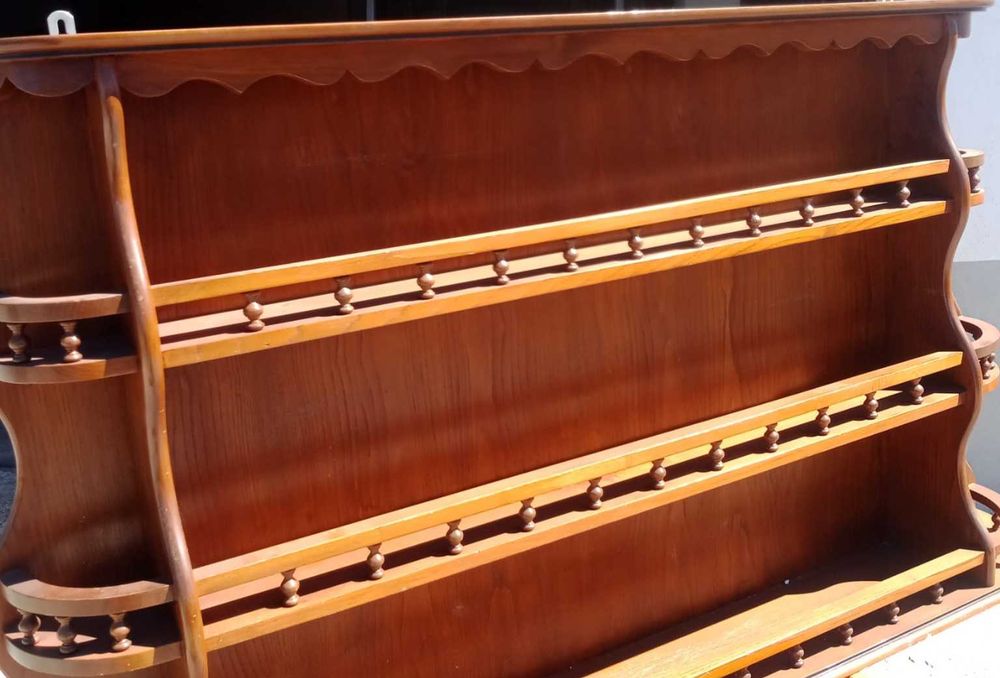 Escaparate/Estante madeira maciça