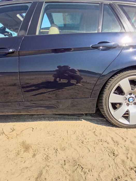 BMW E91 monacoblau metalic