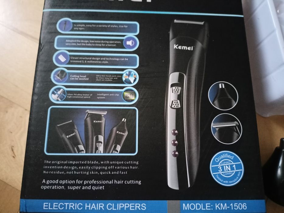 Maszynka do strzyżenia 3 w jednym