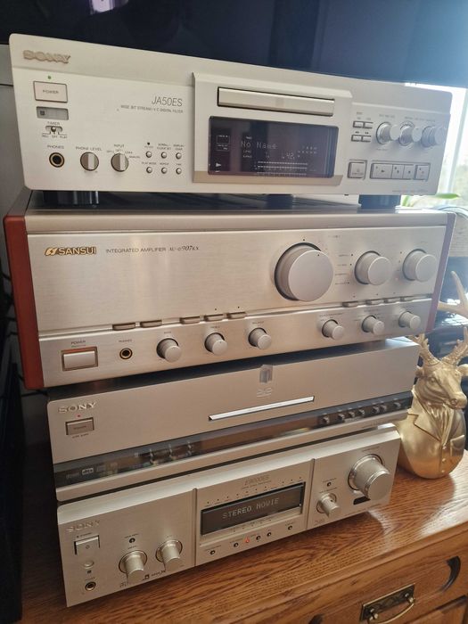 Sony es kenwood sansui teac