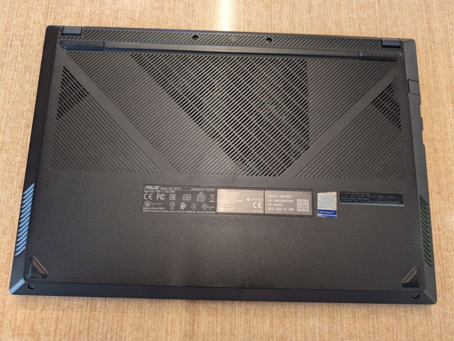 Portátil ASUS X571 GT 12Gb RAM 1TB HDD + 256 GB SSD NVIDIA GTX 1650 intel i7 novo