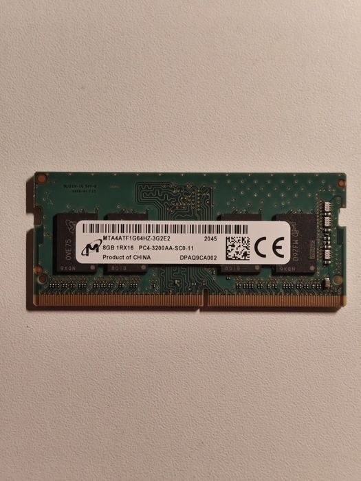 RAM Micron 8GB DDR4 3200MHz SODIMM