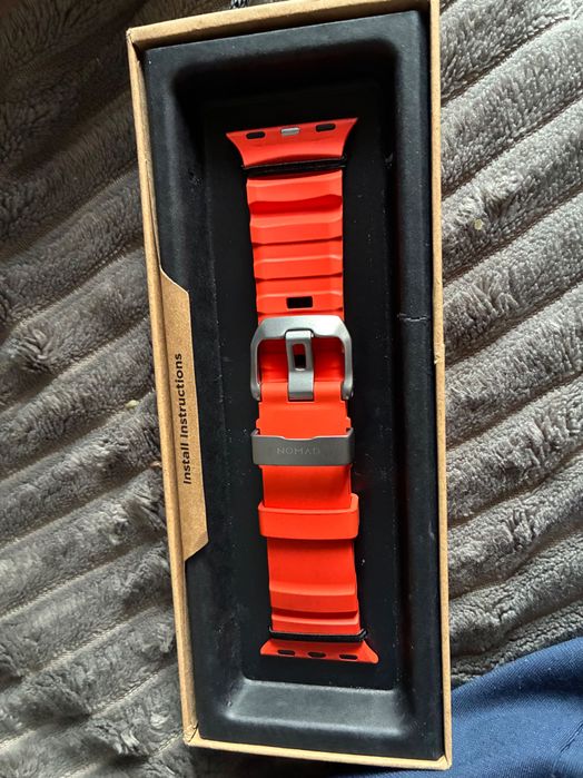 Ремінець Nomad Rocky Point Natural Titanium-46mm/49mm