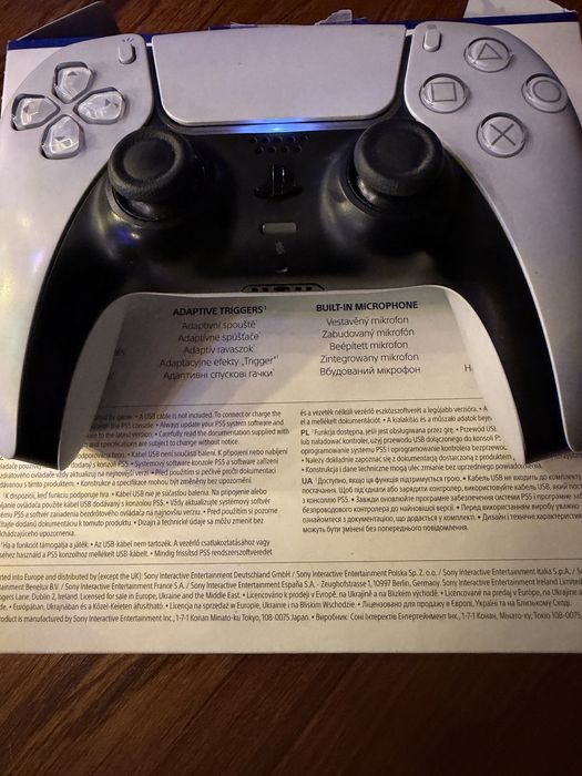 Джойстик ps5  ..Білий..