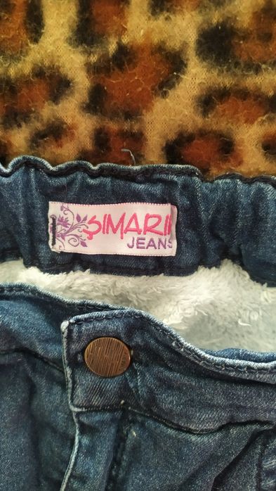 Тёплые джинсы на девочку!