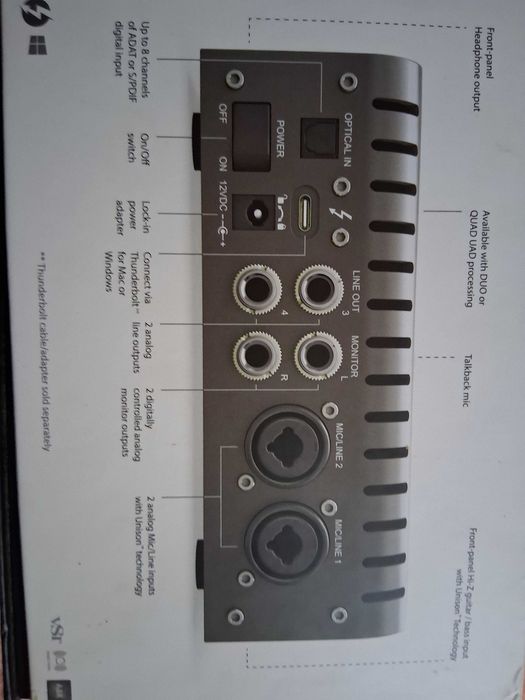 Apollo twin x thunderbolt duo core