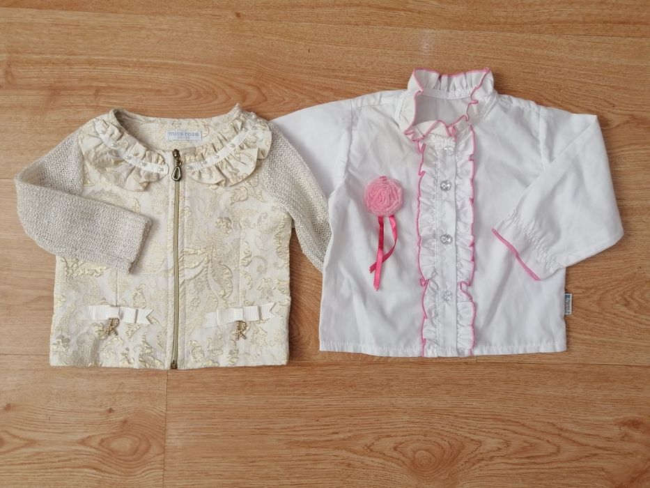 Набор рубашка блузка и кофта кофточка накидка болеро кофтинка кардиган