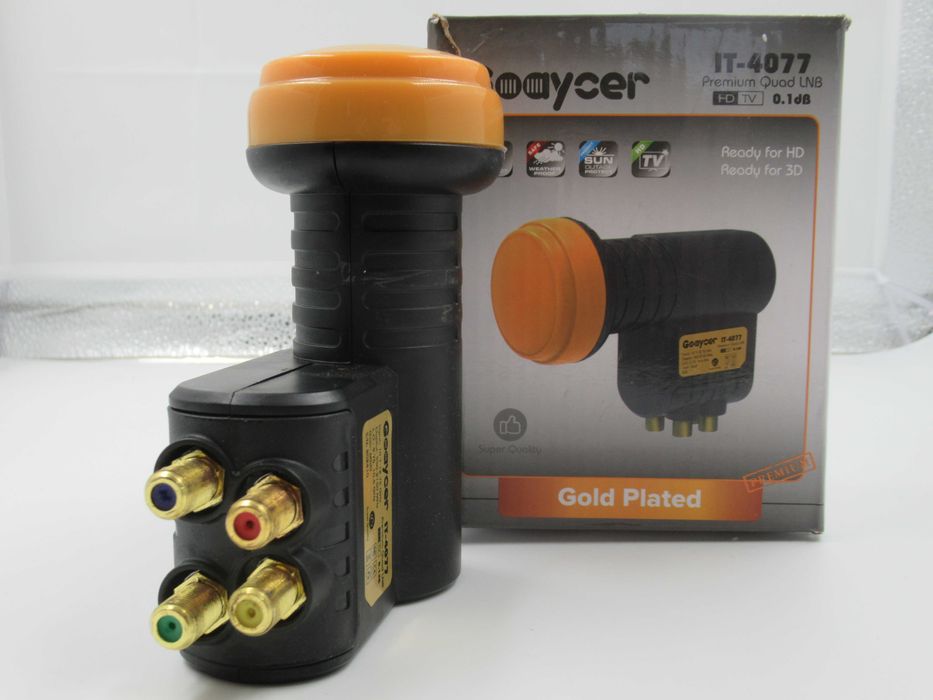 Konwenter satelitarny GOAYCER IT-4077 HD 4 wejścia