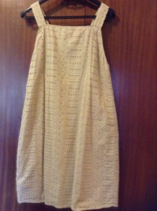 Vestido maxi de verão castanho e branco 40 e outros vestidos