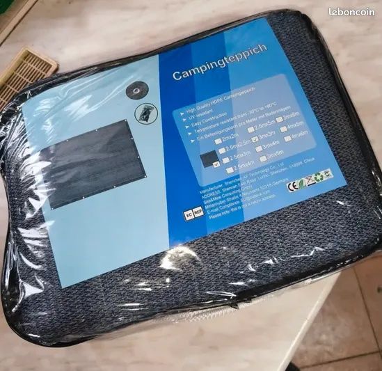 Tapete de camping resistente 250x400cm