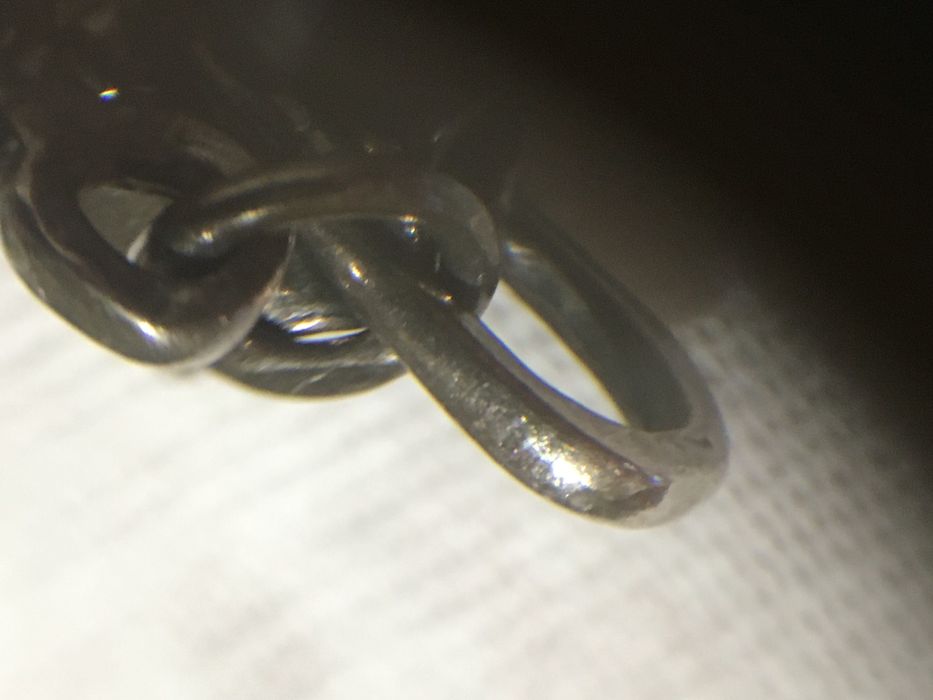 Карабин 925 проба , замочек для цепочки