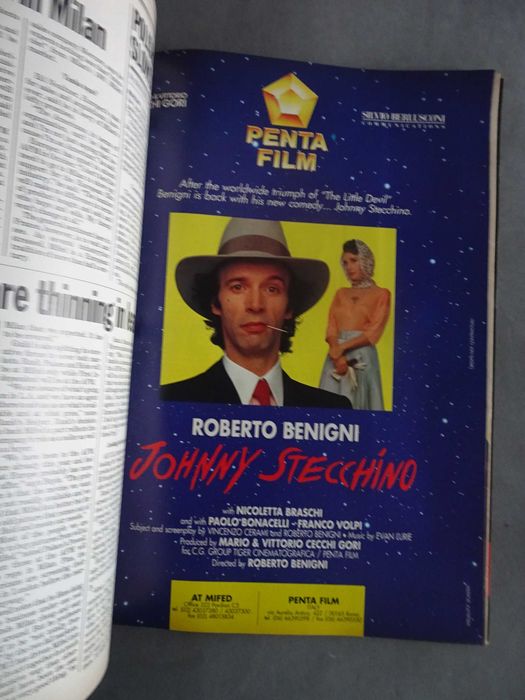 Revista de cinema Variety 1991 Sorrisi is magic
