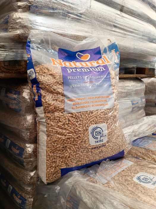 Sprzedam PELLET DRZEWNY 6mm - „Natural Premium” certyfikowany
