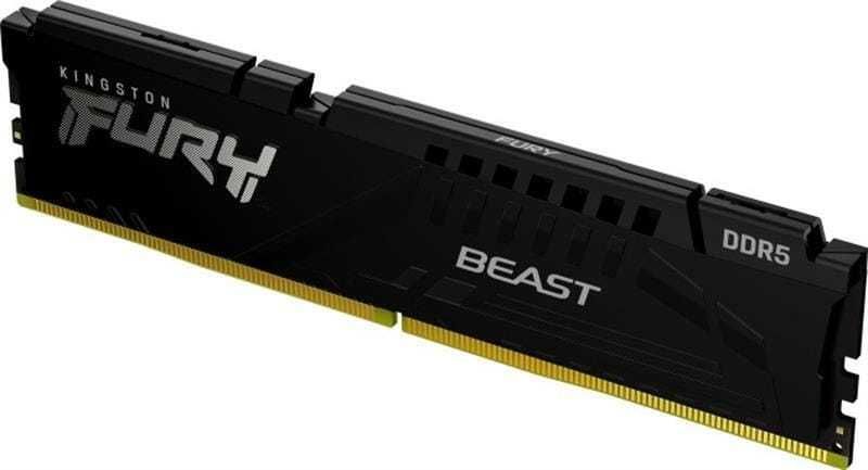 озу kingston fury beast 16 gb ddr5 5200 kf552c40