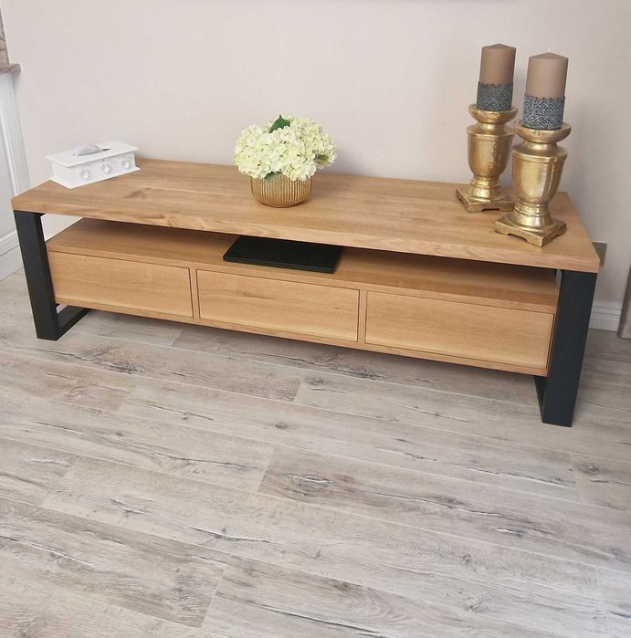 Komoda RTV - meble dębowe