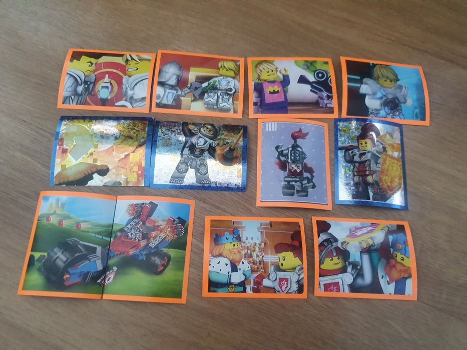 Naklejki Lego Nexo Knight