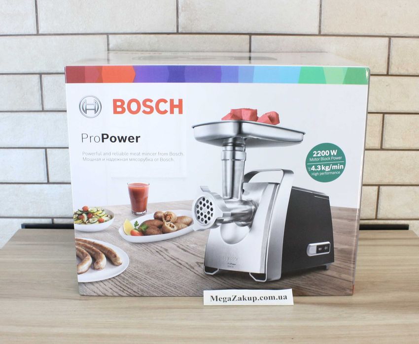 М'ясорубка Bosch MFW68660 Нова! Запакована! Оригінал!