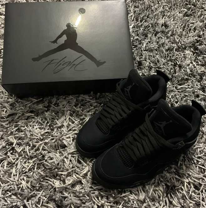 Jordan 4 Retro Black Cat R.45