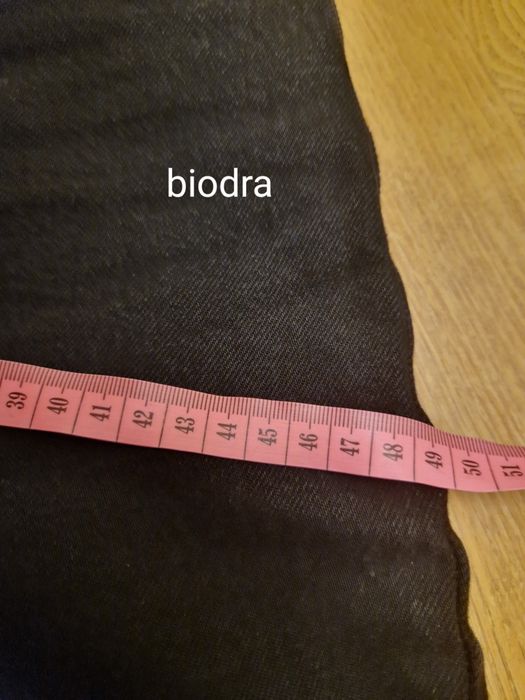 Spodnie Bershka Denim czarne 34