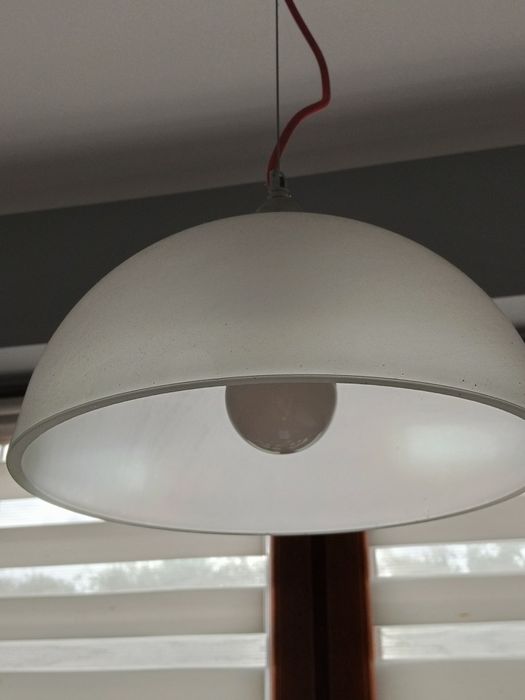 Lampa kuchenna do holu szklany klosz