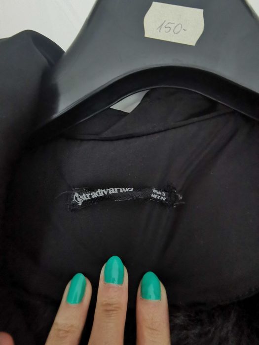 Kurtka z futerkiem pod spodem, Stradivarius, rozmiar s