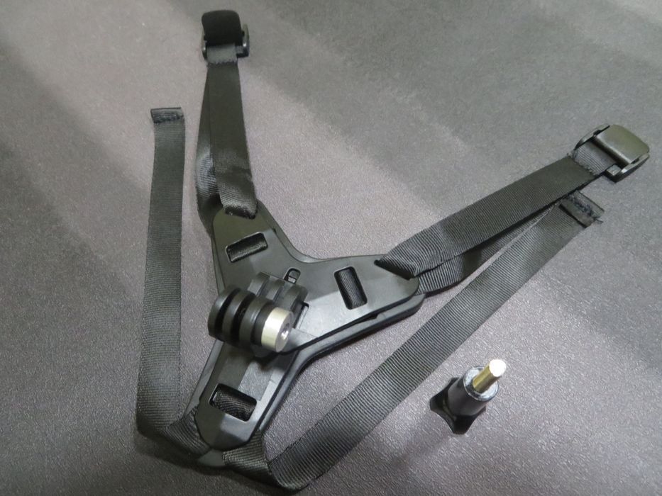 Suporte Capacete Queixo Ajustável Action Cams - Gopro, SJCAM, Xiaomi…