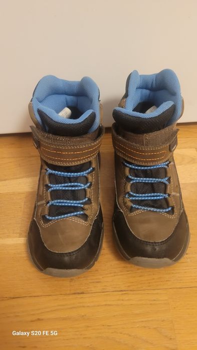 Buty jesienne zimowe trapery trekkingowe rozm.32