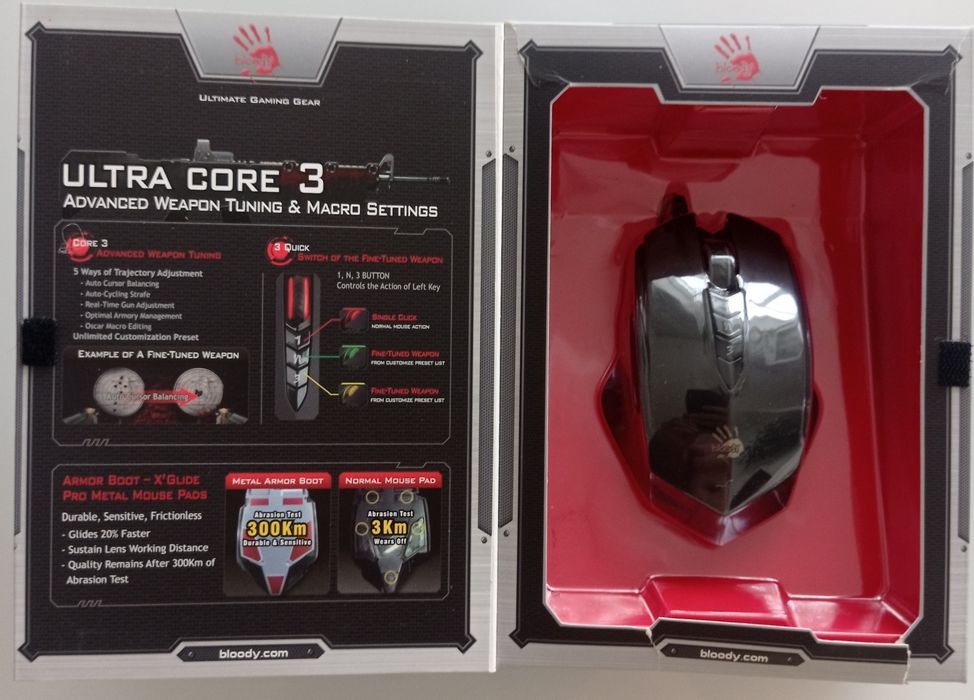 Продам мышку игровую A4TECH V8M