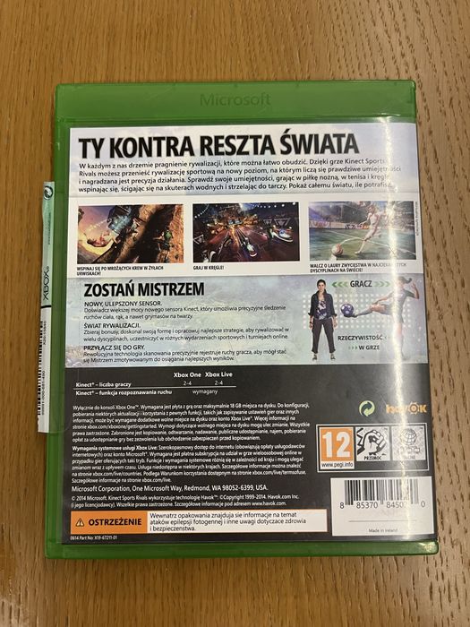 Kinect Sports Rivals Cbox One