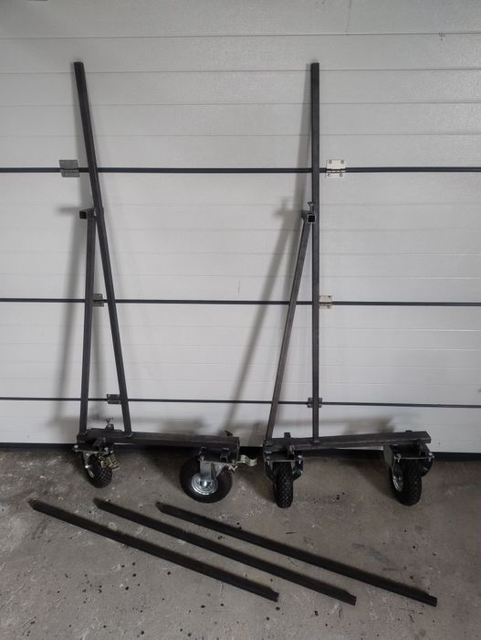 Wózek transportowy do okien szyb płyt OSB gk