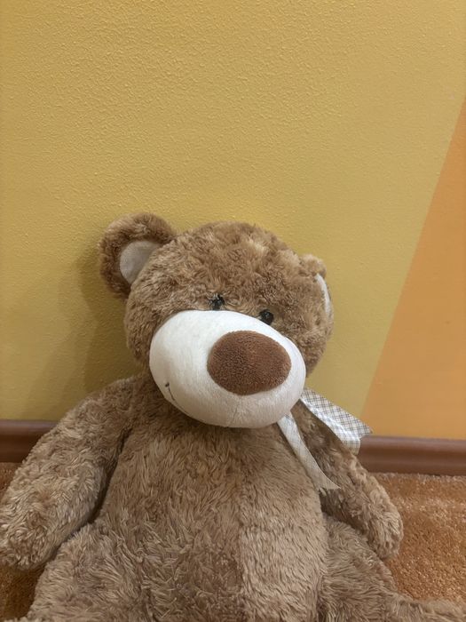 Великий плюшевий ведмедик "Твій найкращий друг" - м'який компаньйон