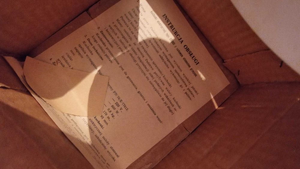 Kuchenka elektryczna Predom z PRL