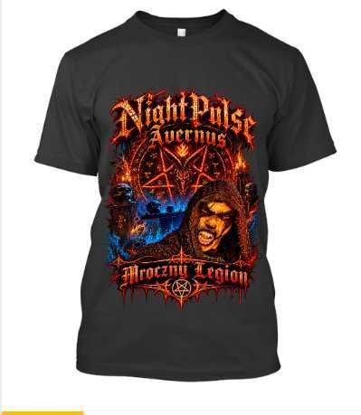 Koszulka T-Shirt - Mroczny Legion - NightPulse Avernus