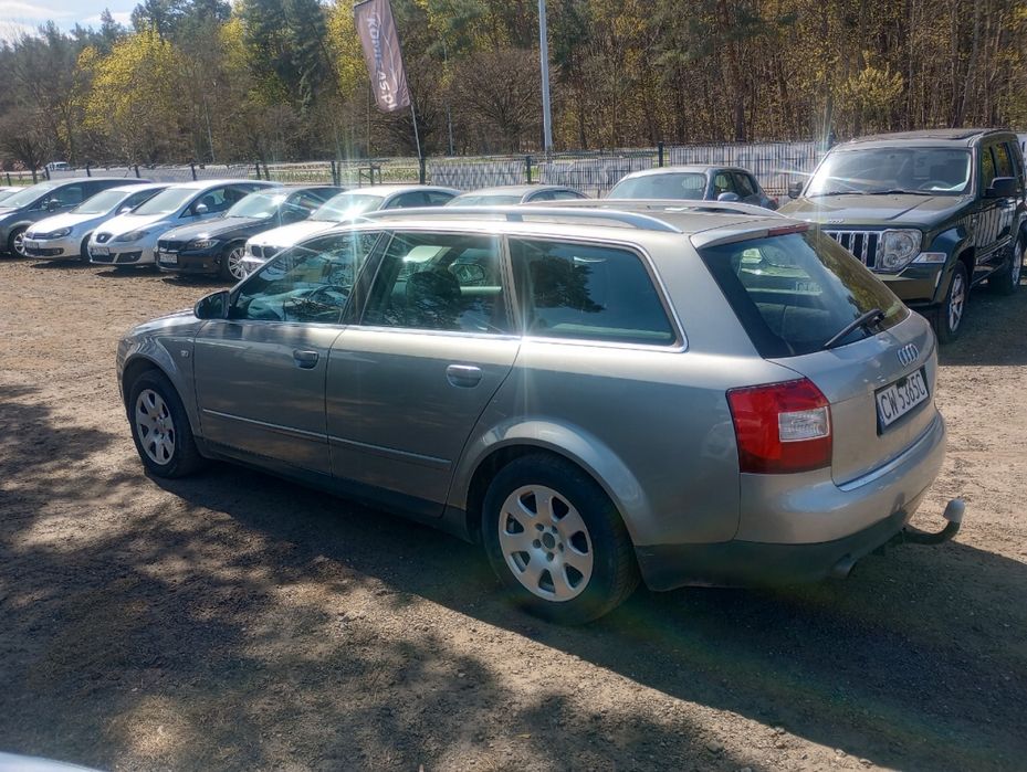 Audi A4B6 2.0B 131KM 2002r * el szyby lusterka klimatyzacja HAK * TORUŃ