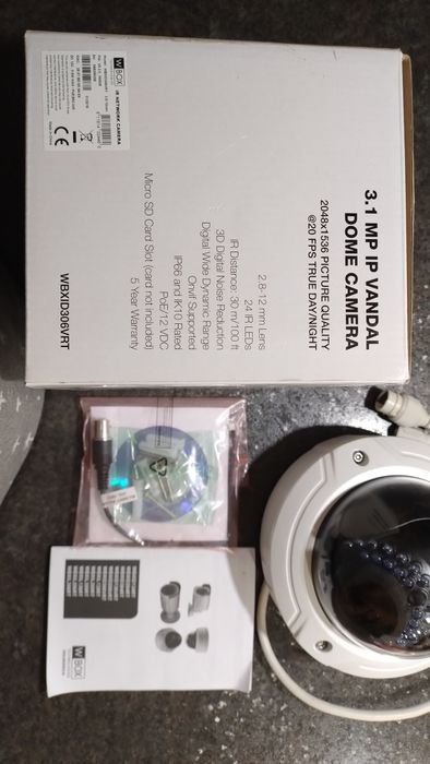 Kamera IP Wandalodporna WBOX