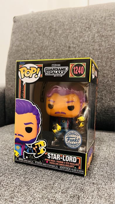 Funko Pop Star Lord Bobble-Head Edição Especial