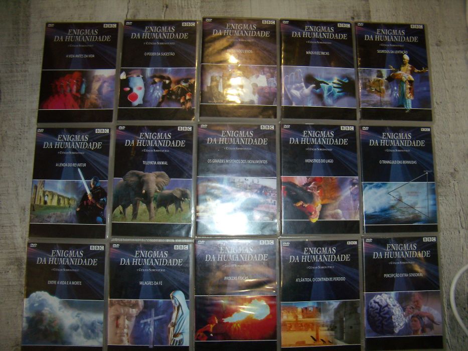 Colecção 15 DVD Enigmas da Humanidade
