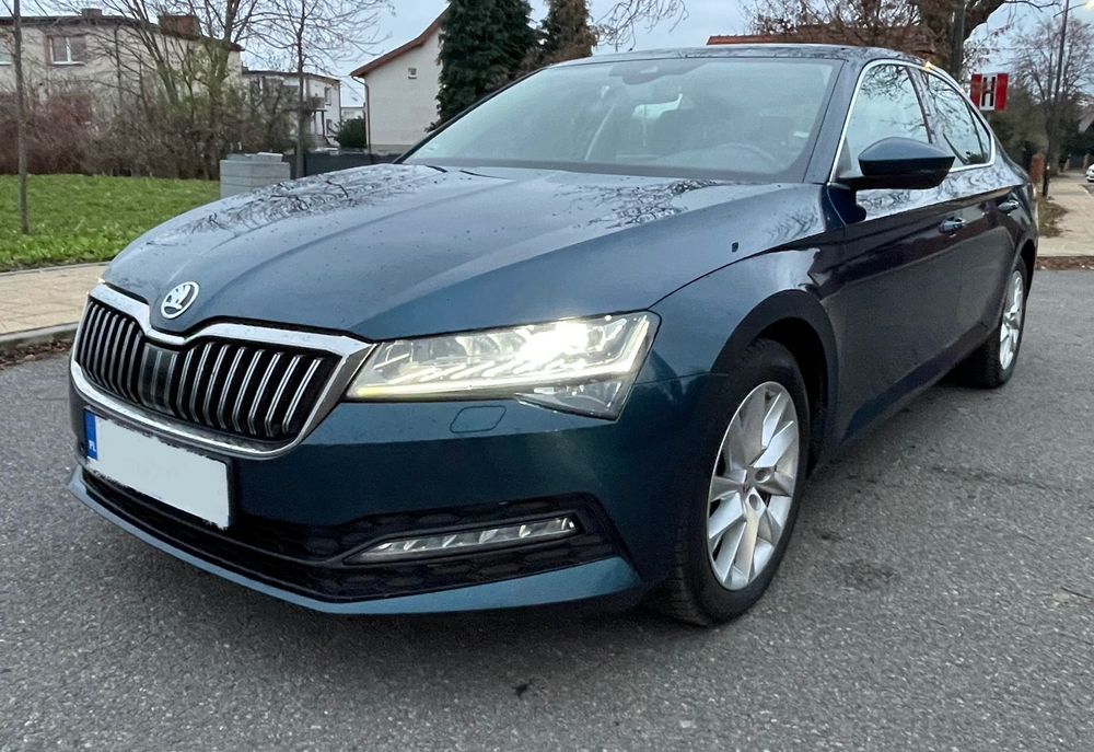 Skoda Superb 1-wszy właściciel Salon PL oryg. lakier, Full LED Matrix