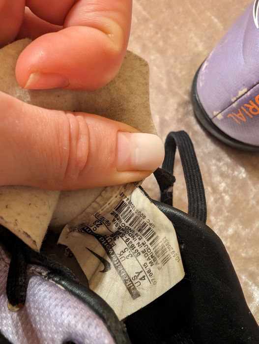 Футзалки Nike mercurial 36р. 22.5см original  гарний стан